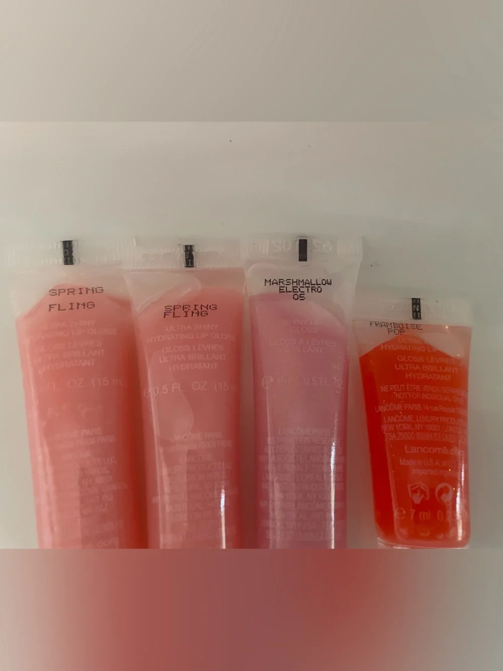 Lancome Juicy Tubes Hydrating Lip Gloss Set